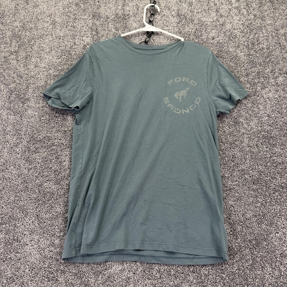 Goodfellow & Co Shirt Mens Medium Blue Ford Bronco Graphic Tee Automotive